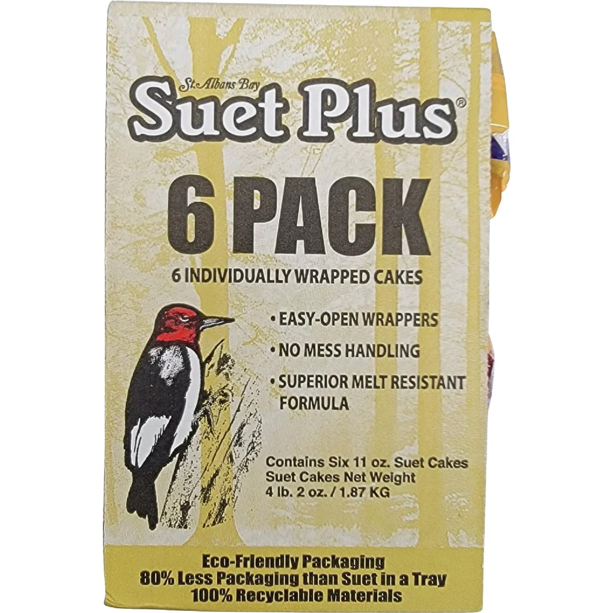 Dependable Suet Plus Variety Suet 6-Pack Reusable