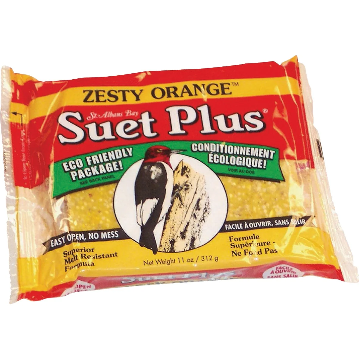 Superior Suet Plus 11 Oz.Zesty Orange Suet Authentic