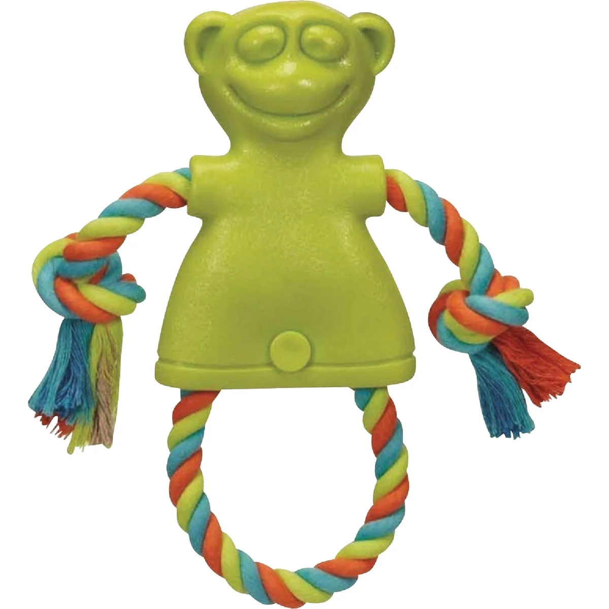 Fashionable Boss Pet Chomper TPR Large Monkey With Rope Dog Toy Innovative