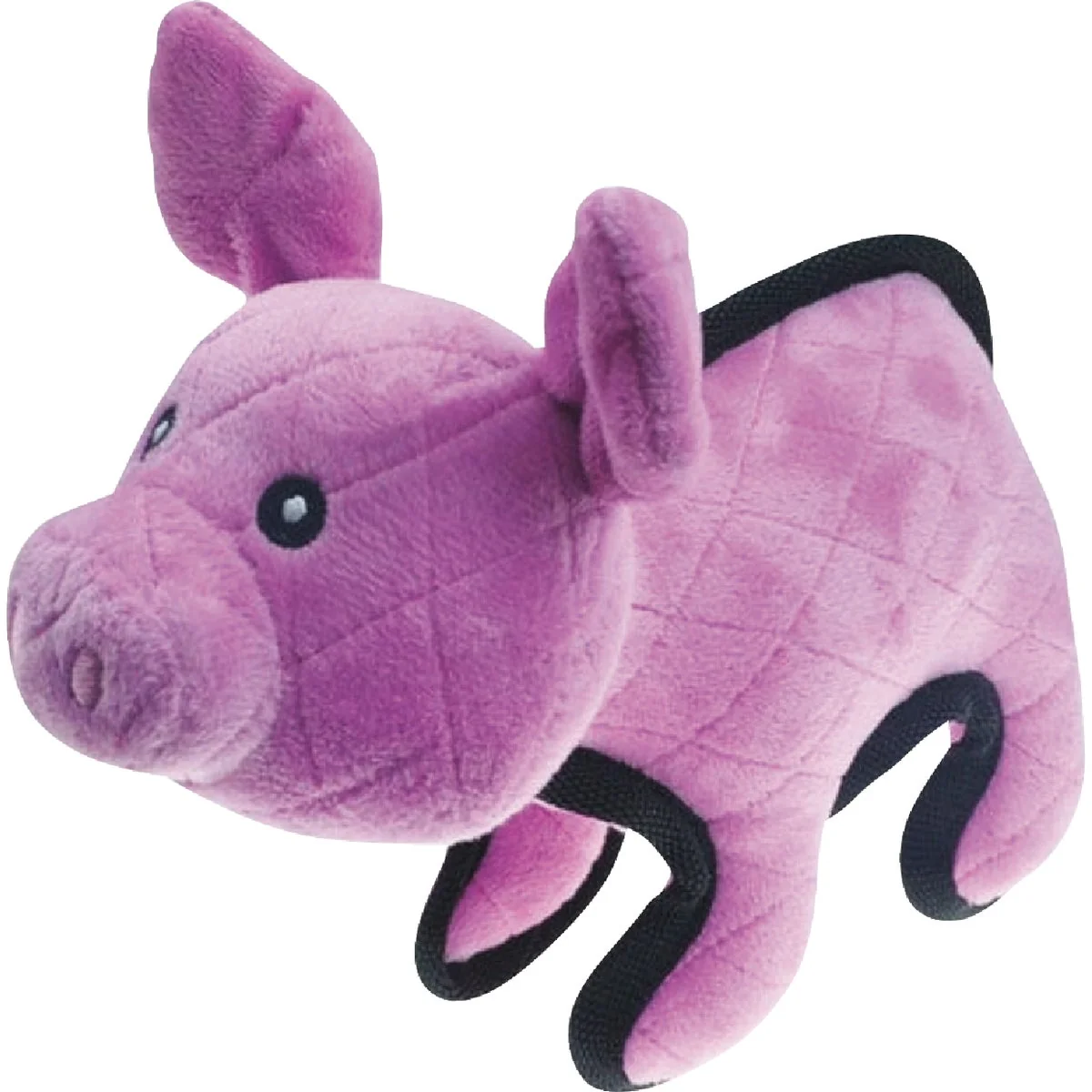 Natural Boss Pet Pet Park Blvd Tuffimals Large Pig Dog Toy Exclusive