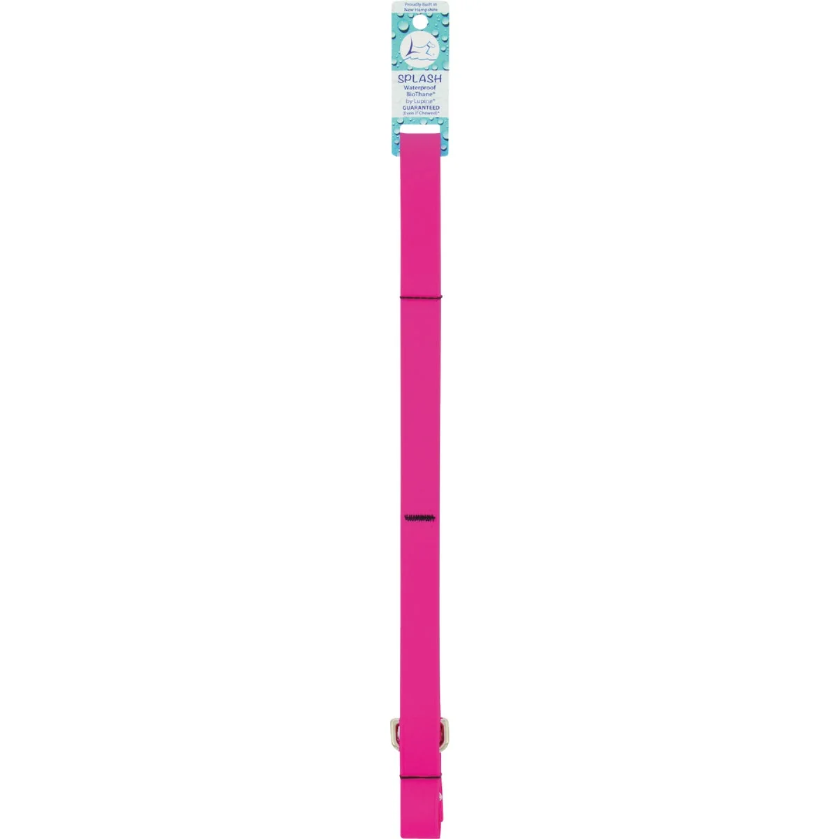 Expertly Made Lupine 1 In. x 6 Ft. Neon Pink Dog Leash High-End