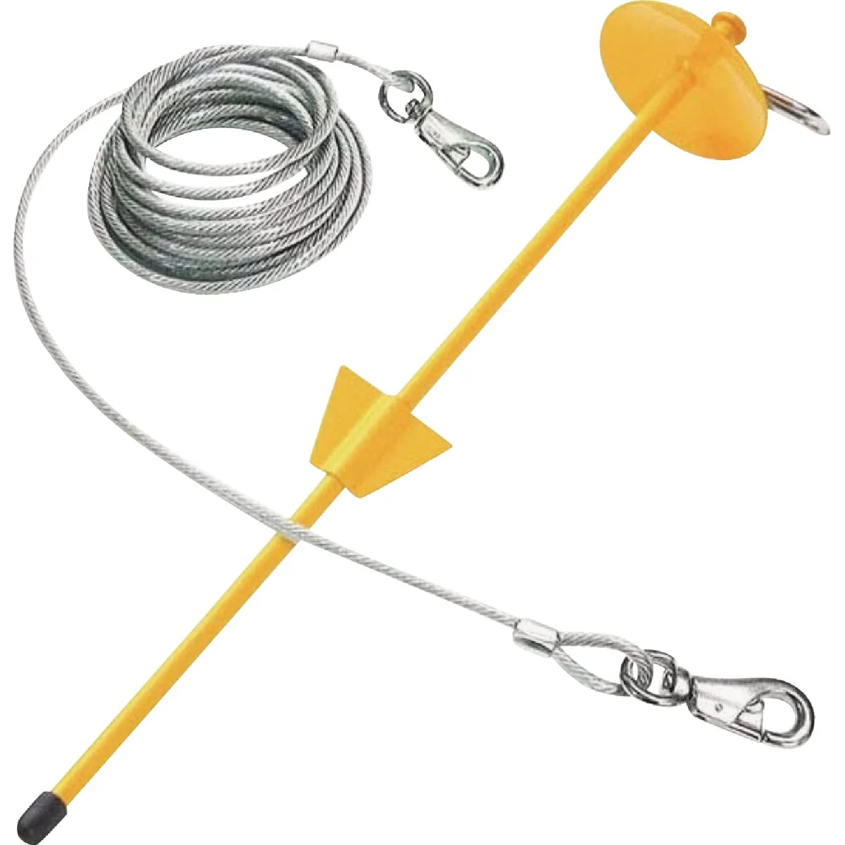 Flexible Boss Pet Guardian Gear XL Dog Stake Tie-Out Combo 30 Ft. Eco-Friendly
