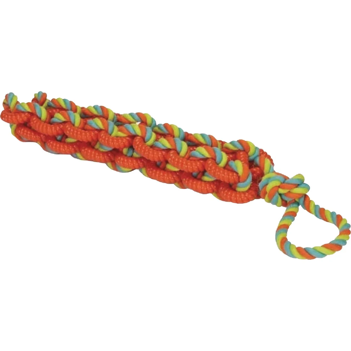 Reliable Boss Pet Chomper Braided TPR Rope Tug Dog Toy Consistent