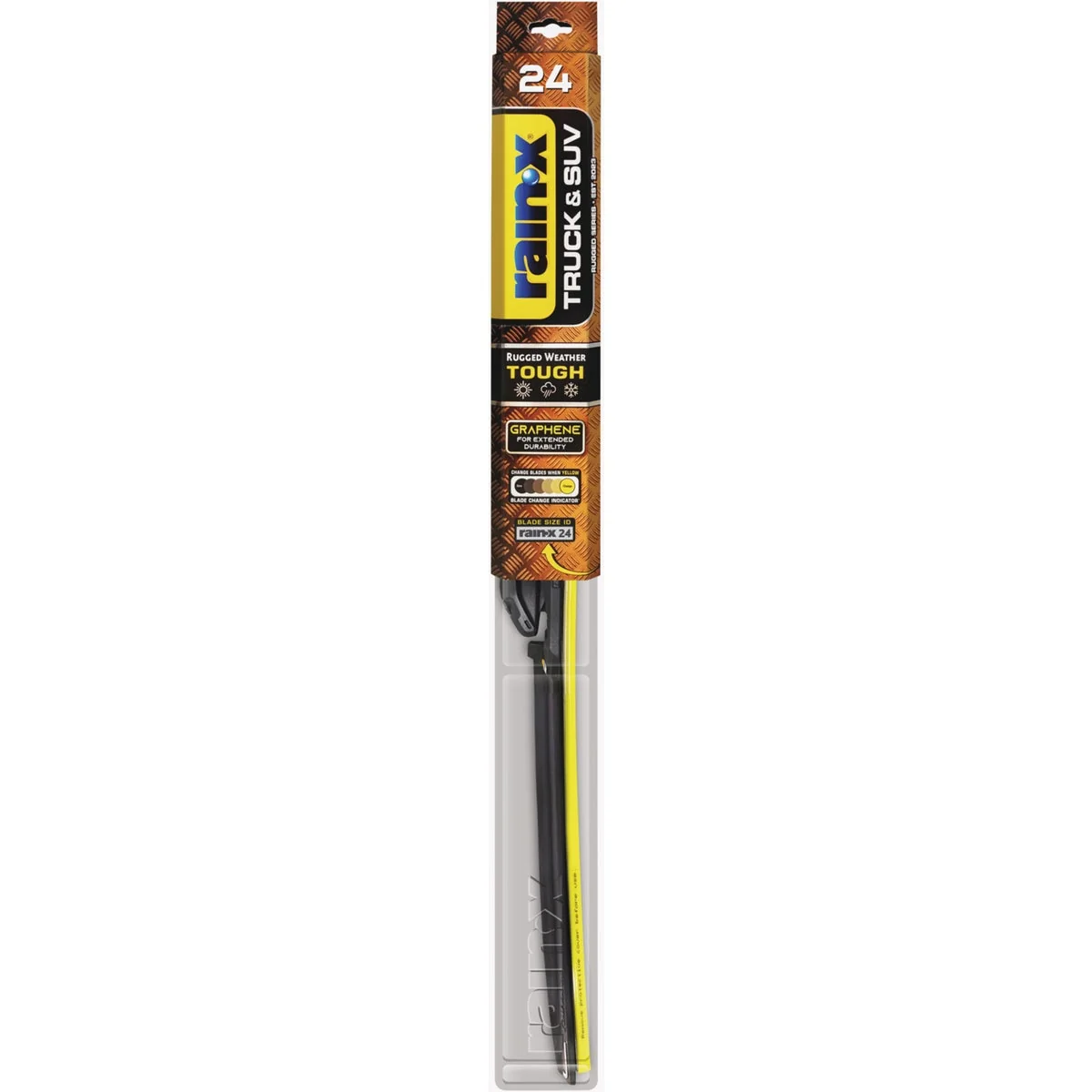 Breathable Rain-X 24 In. Truck SUV Rugged Weather Tough Blade Traditional