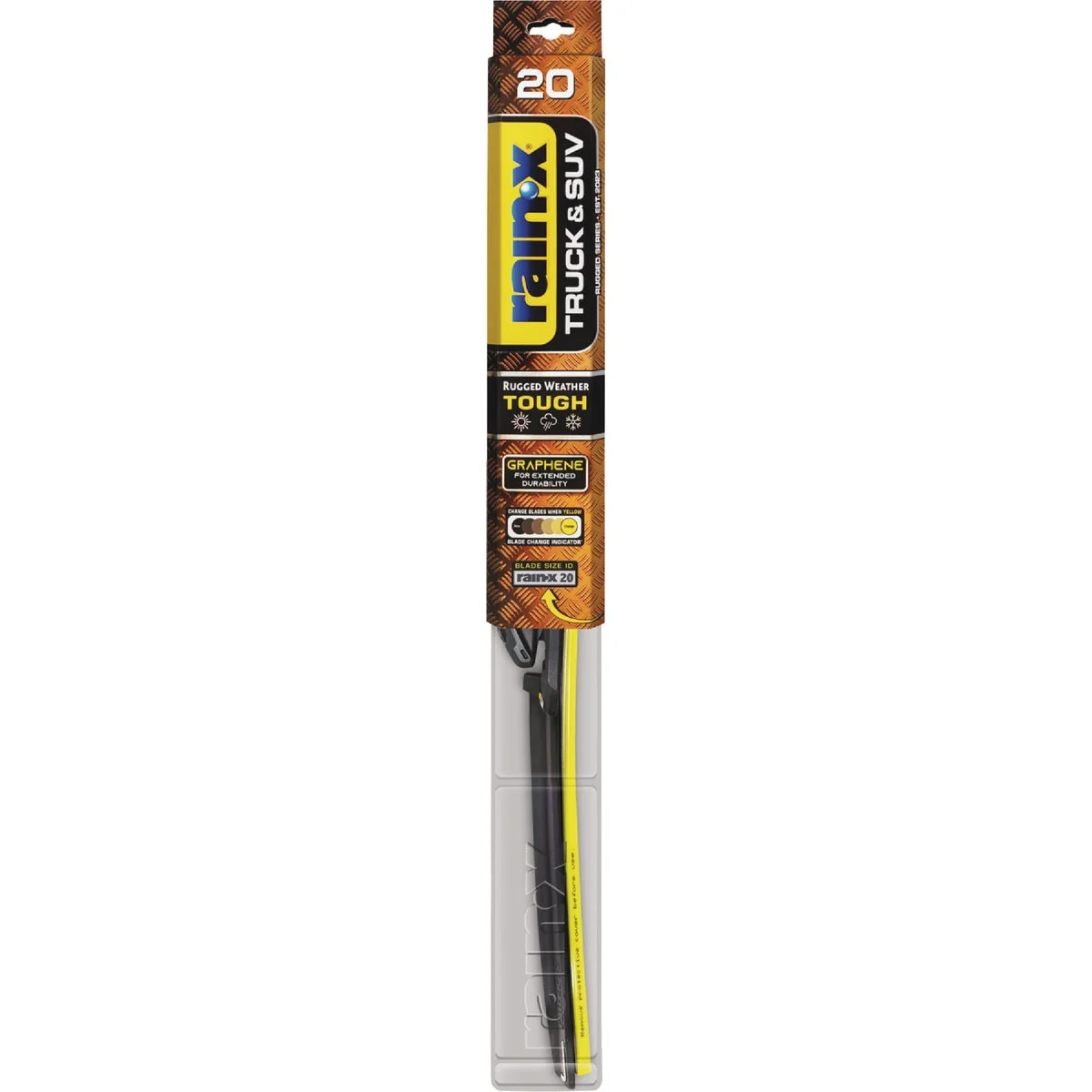 Sophisticated Rain-X 20 In. Truck SUV Rugged Weather Tough Blade Authentic