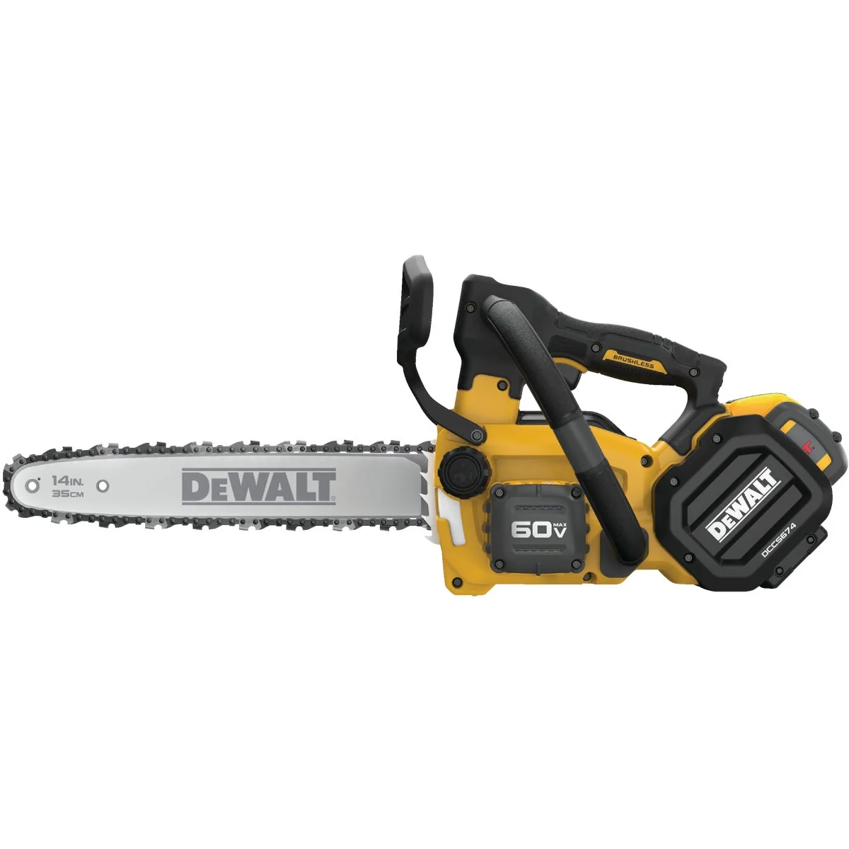 High-End DeWalt 60V Top Handle Chainsaw Kit Advanced
