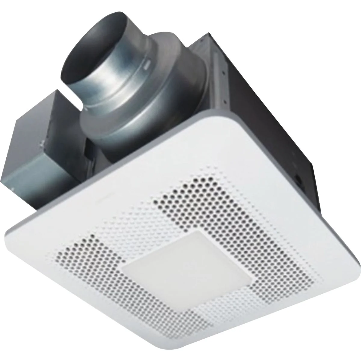 Recyclable Panasonic Whisper Choice 80 110 CFM 0.3 0.4 Sones 120V Auto Bath Exhaust Fan with LED Light Detailed