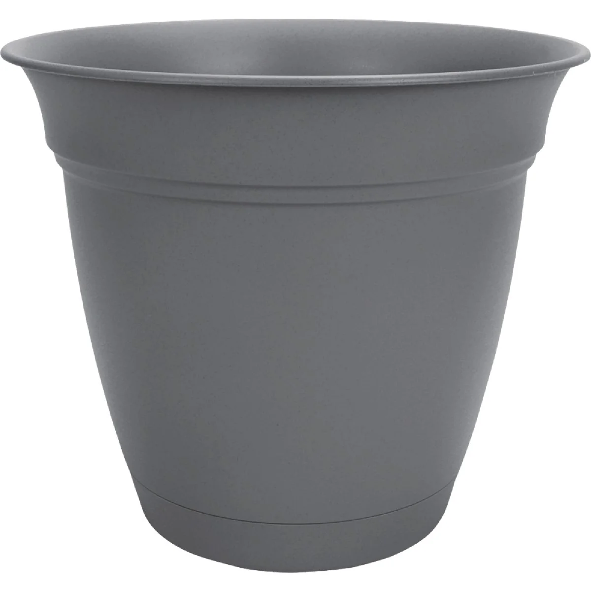 Organic HC Companies Eclipse 20 In. Warm Gray Planter with Saucer Selected