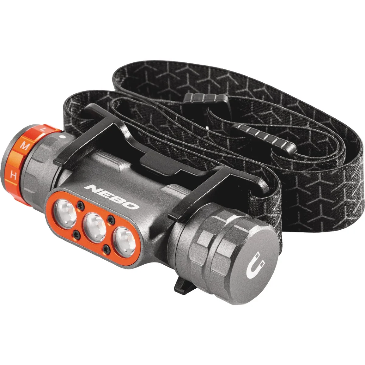 Comfortable Nebo Transcend Rechargeable 1500 Lm. Headlamp with Mode Select Dial Natural