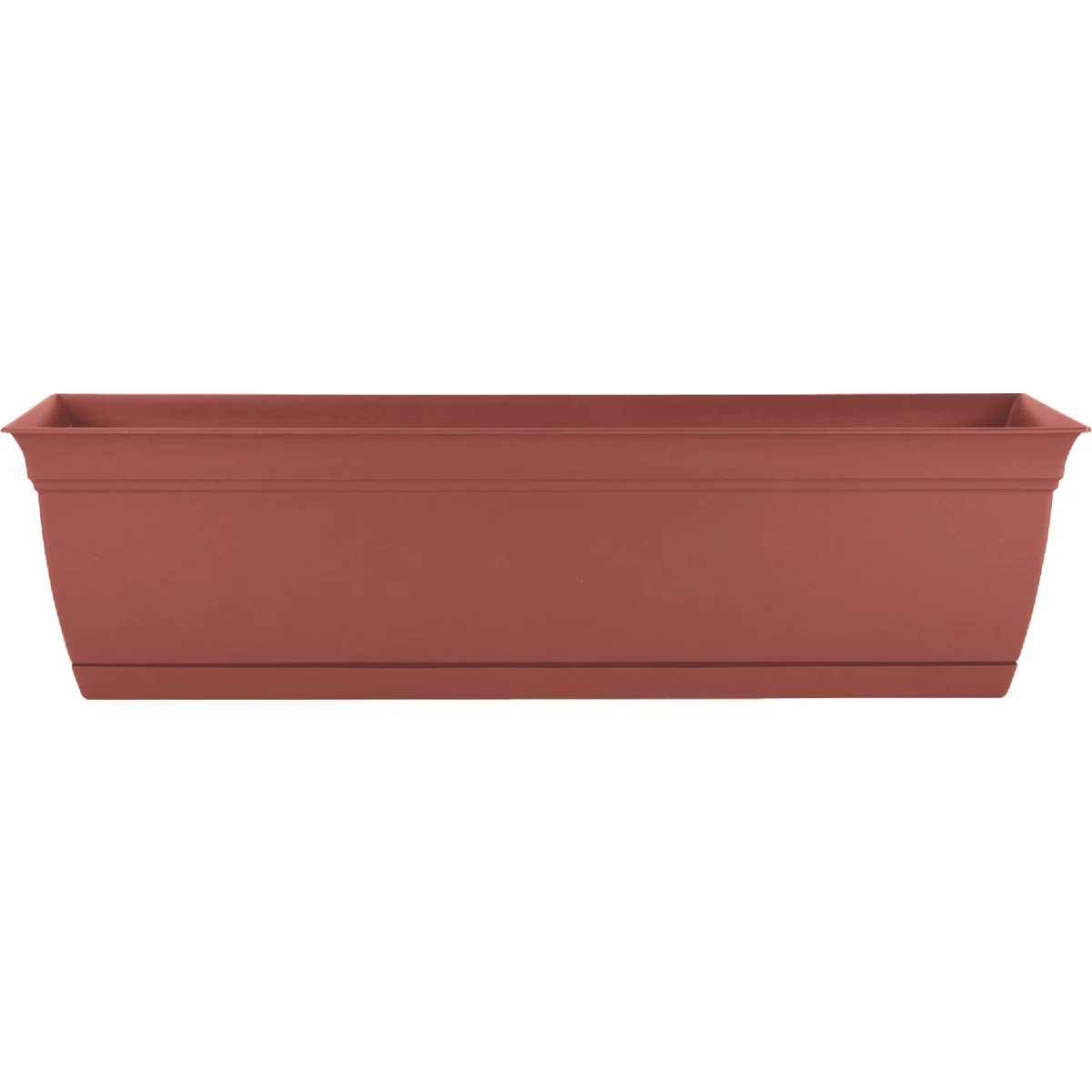 Original Design HC Companies Eclipse 30 In. Clay Window Box Optimized
