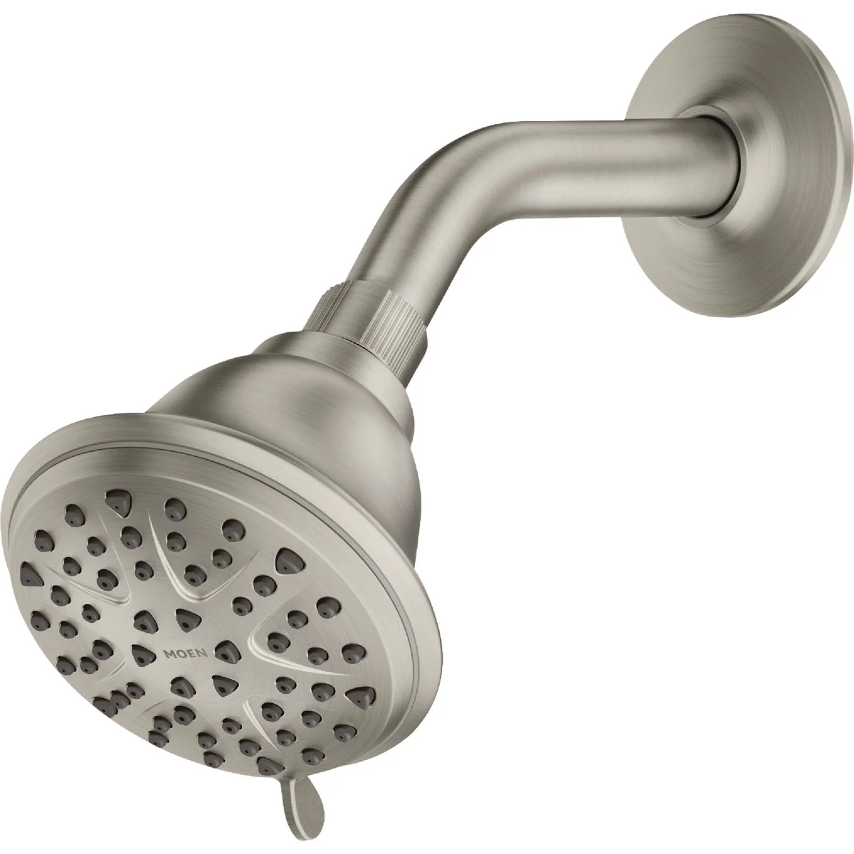 Breathable Moen Attune Resistant Brushed Nickel 8-Function 4 In. Dia. Spray Head Wallmount Responsible