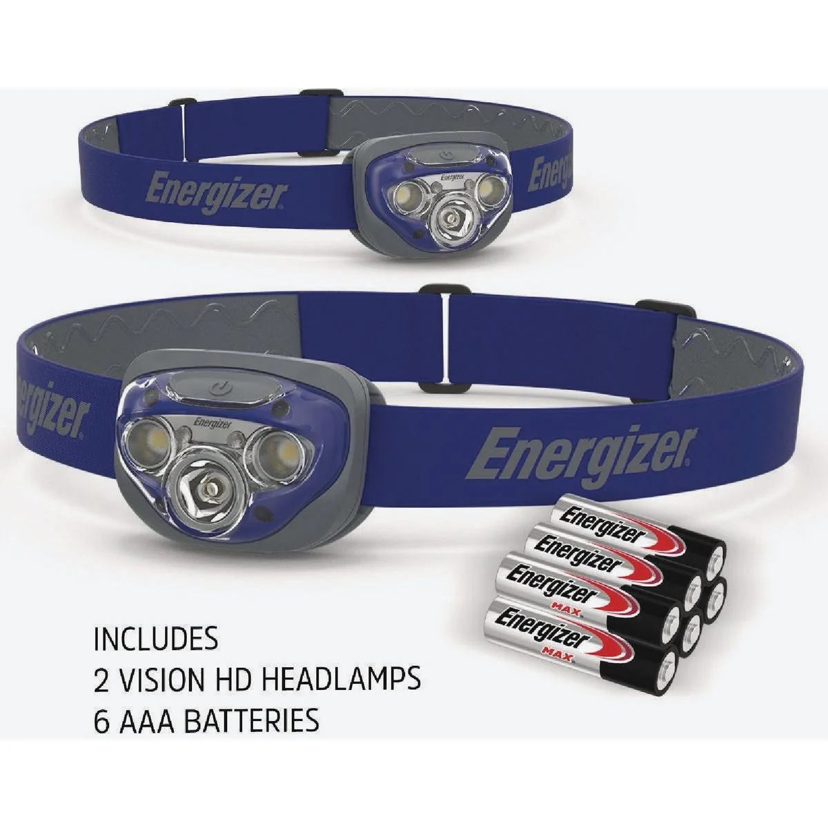 Organic Energizer 350 Lm. LED Headlamp 2-Pack Breathable