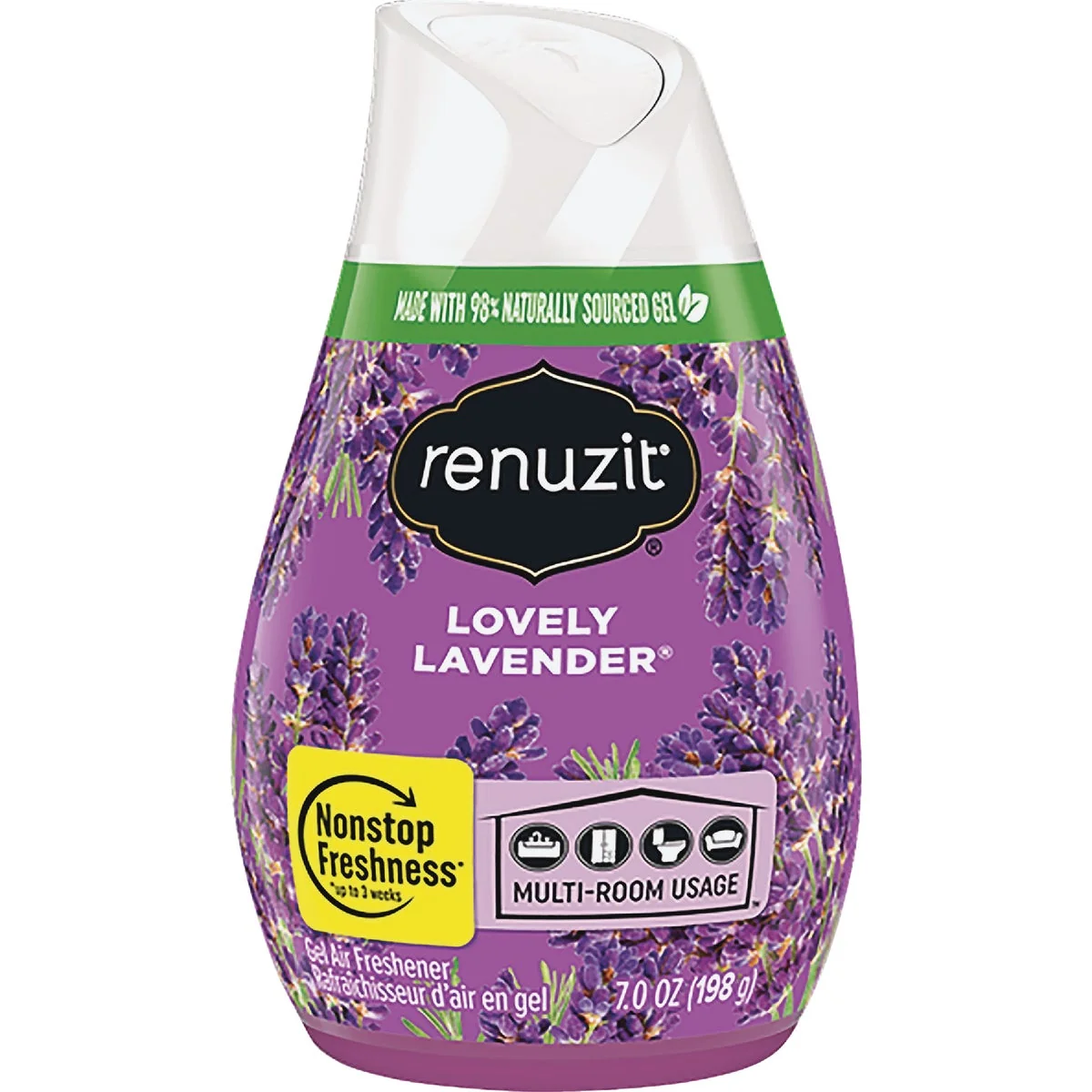 Advanced Renuzit 7 Oz. Lovely Lavender Solid Air Freshener Sustainable