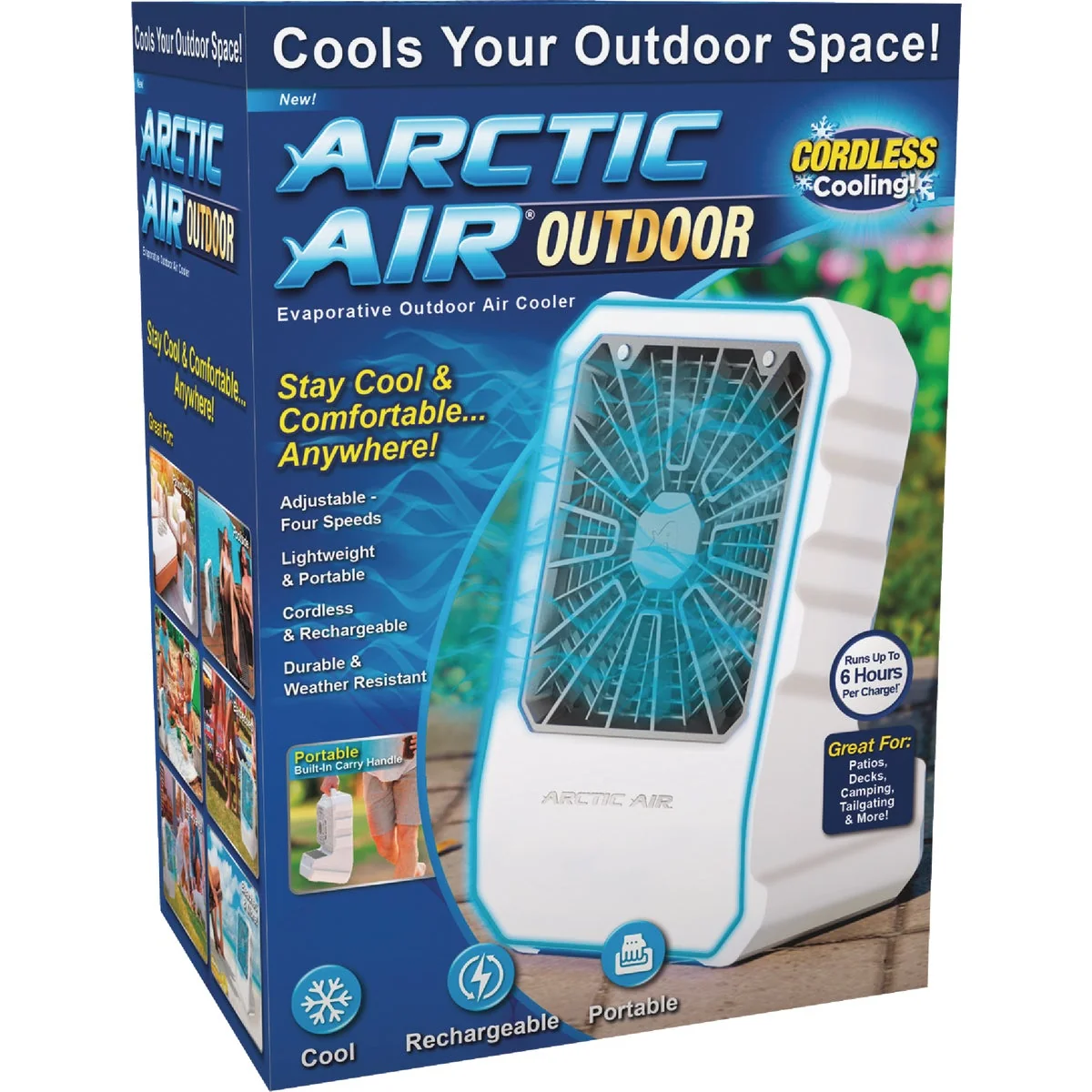 Prestigious Arctic Air Evaporative Outdoor Air Cooler Organic