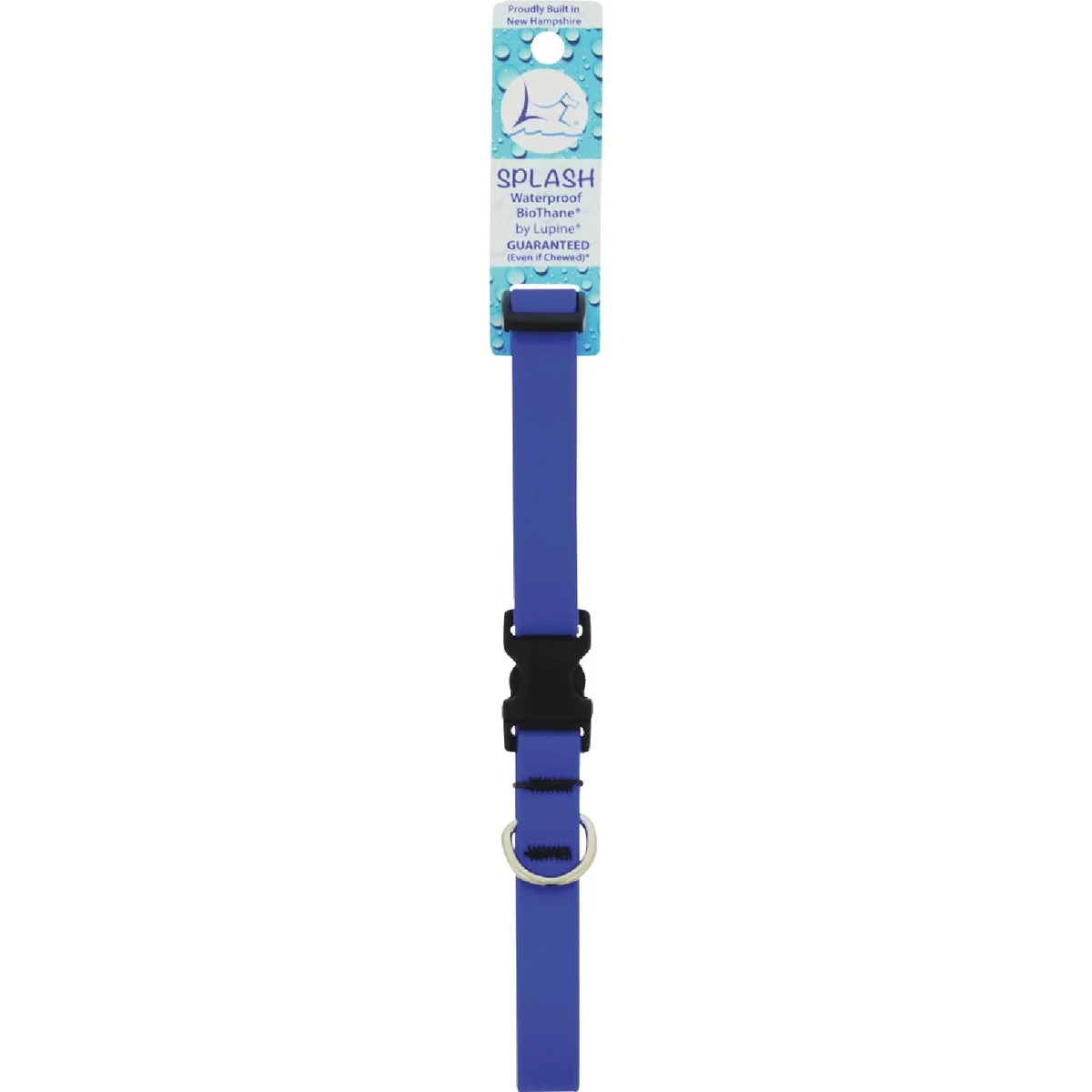 Authentic Lupine 3 4 In. True Blue 13 to 22 In. Adjustable Collar Long-Lasting