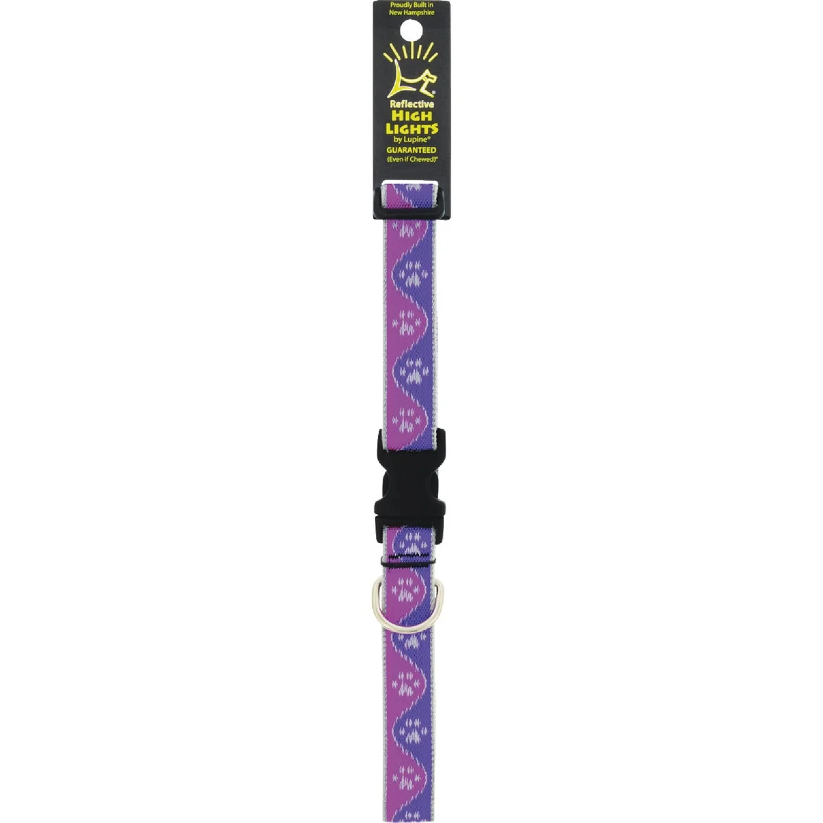 Elegant Lupine HL 1 In. Pink Paws 16 to 28 In. Adjustable Collar Next-Generation