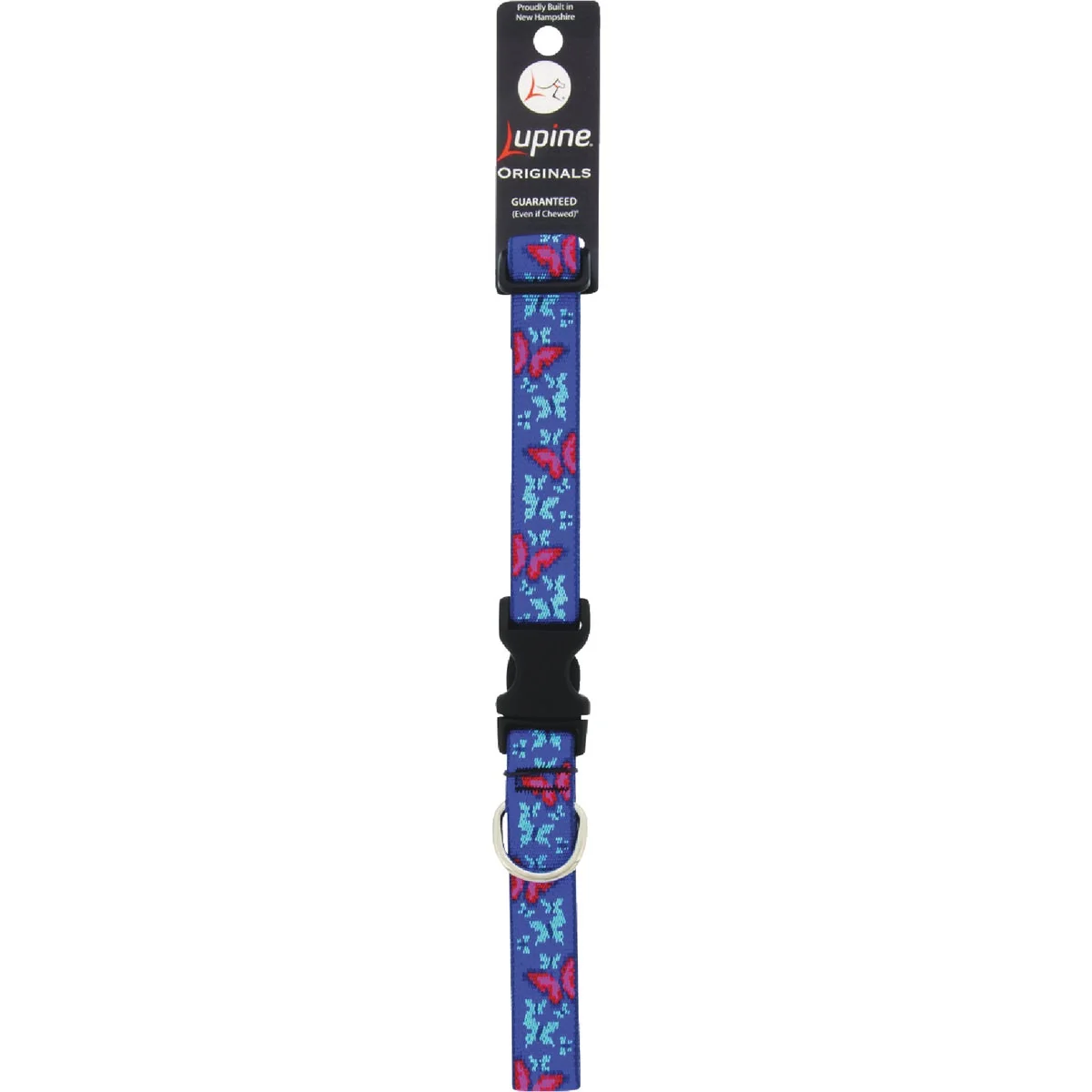 Powerful Lupine 1 In. Social Butterfly 16 to 28 In. Adjustable Collar User-Friendly