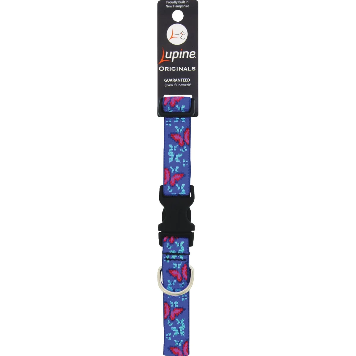High-Grade Lupine 1 In. Social Butterfly 12 to 20 In. Adjustable Collar Relaxed