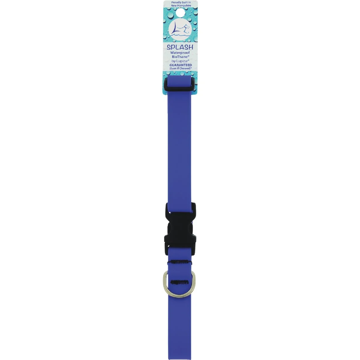 Original Lupine 1 In. True Blue 16 to 28 In. Adjustable Collar Practical