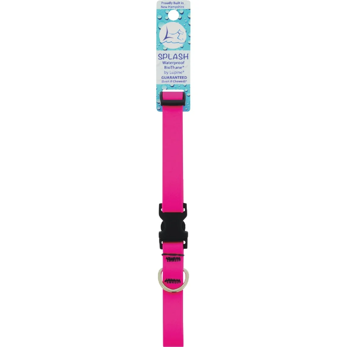 Proven Lupine 3 4 In. Neon Pink 13 to 22 In. Adjustable Collar Smooth