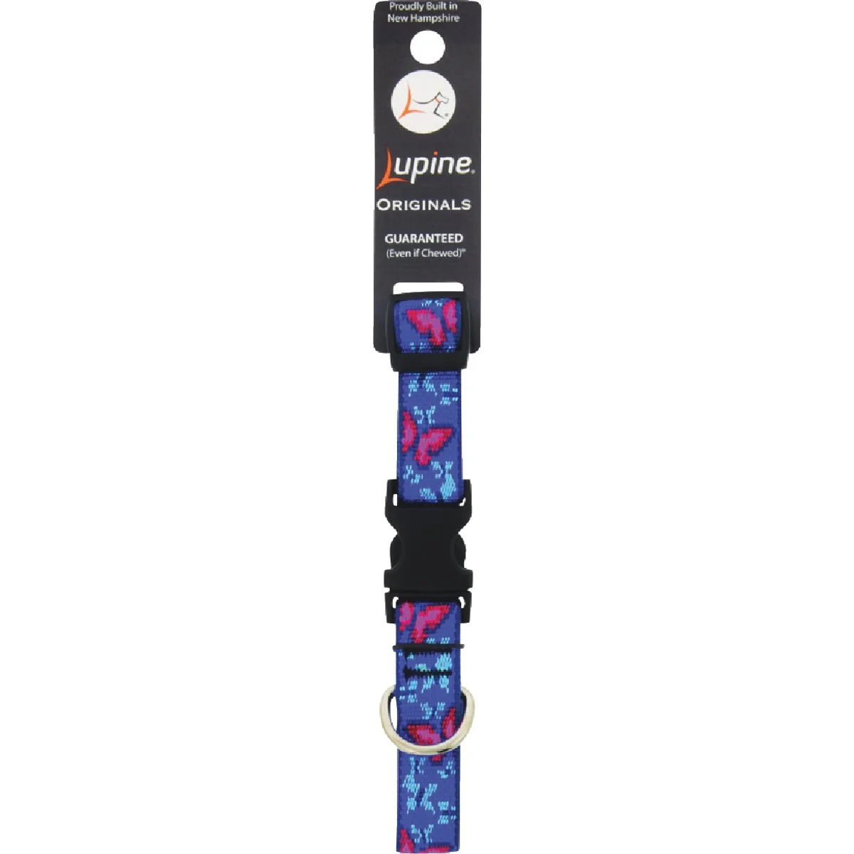 Easy-to-Use Lupine 3 4 In. Social Butterfly 9 to 14 In. Adjustable Collar Unique