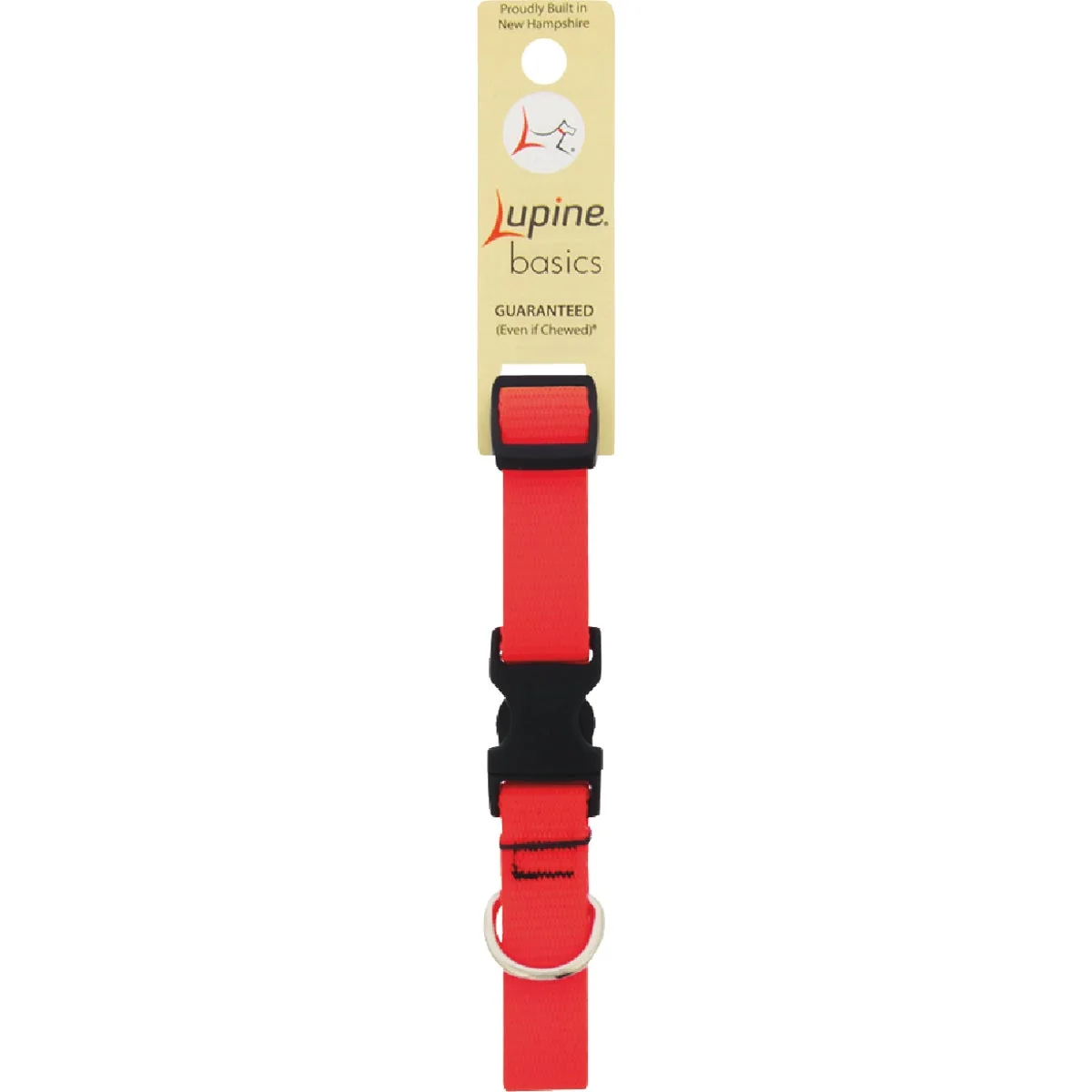 Crafted Lupine 3 4 In. Blaze Orange 9 to 14 In. Adjustable Collar Exceptional