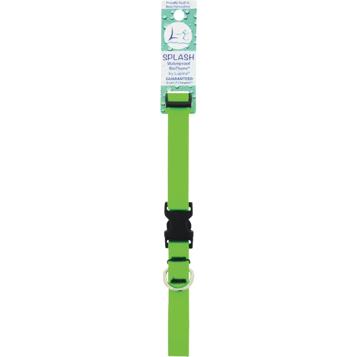 Consistent Lupine 3 4 In. Neon Green 13 to 22 In. Adjustable Collar Clean