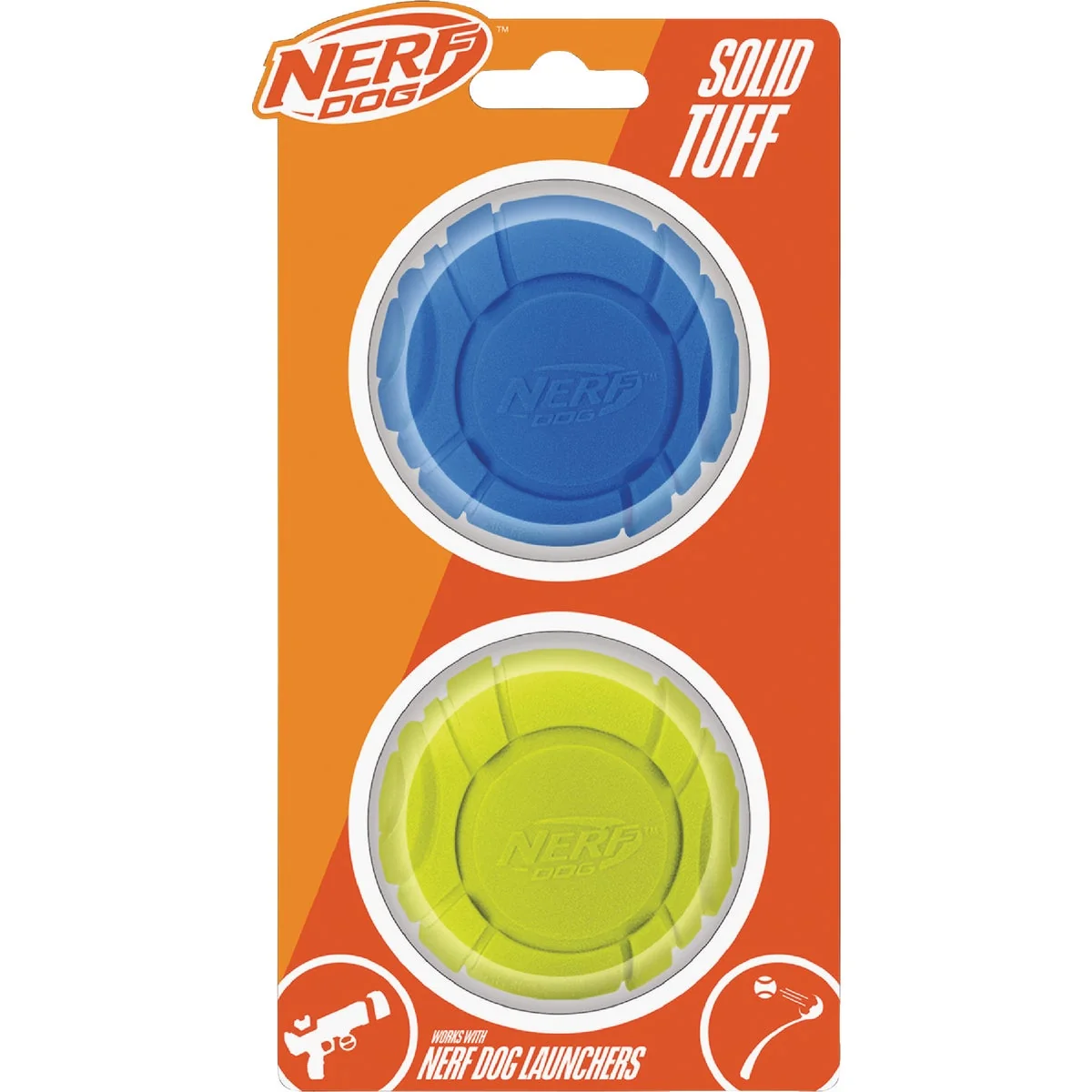 Durable Nerf Dog 2.5 In. Solid Foam Sonic Ball 2-Pack Fashionable