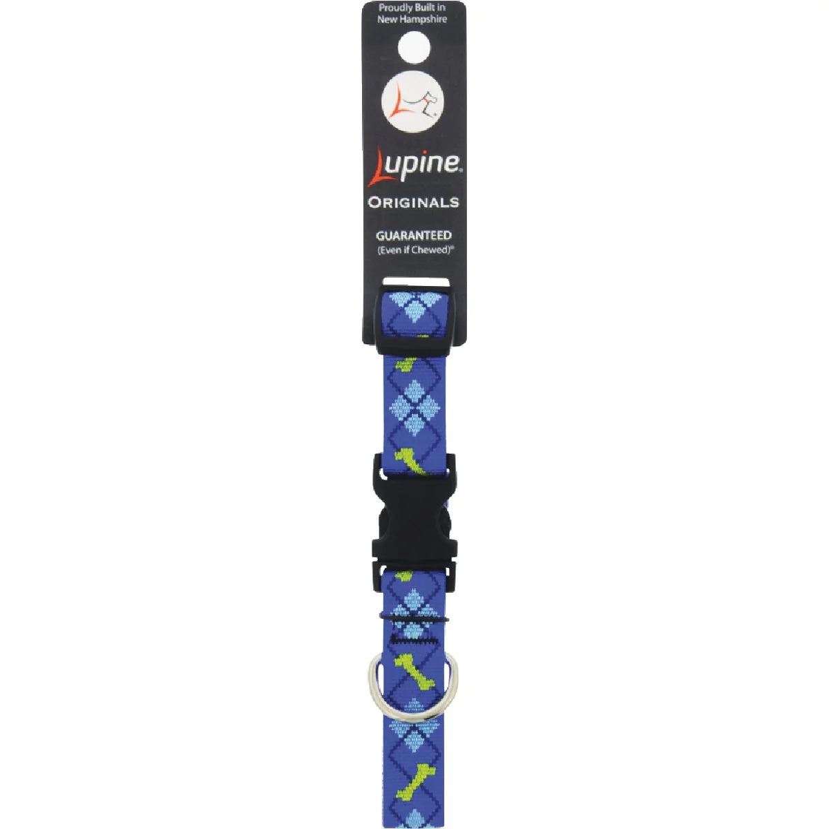 Convenient Lupine 3 4 In. Dapper Dog 9 to 14 In. Adjustable Collar Specialty