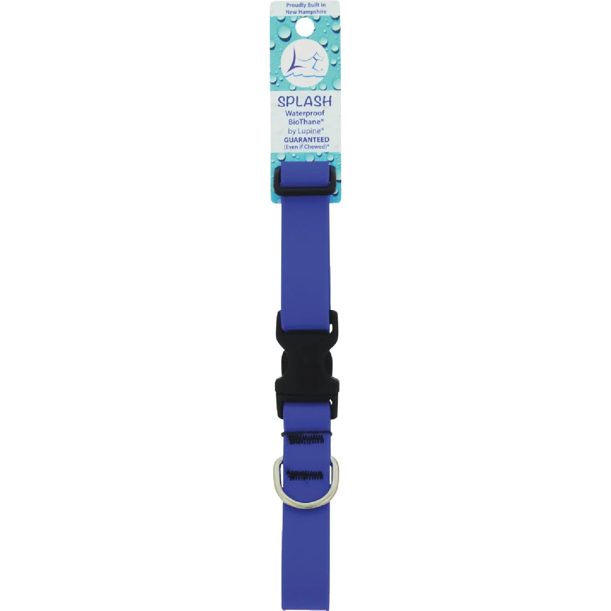 Carefully Designed Lupine 1 In. True Blue 12 to 20 In. Adjustable Collar Dependable