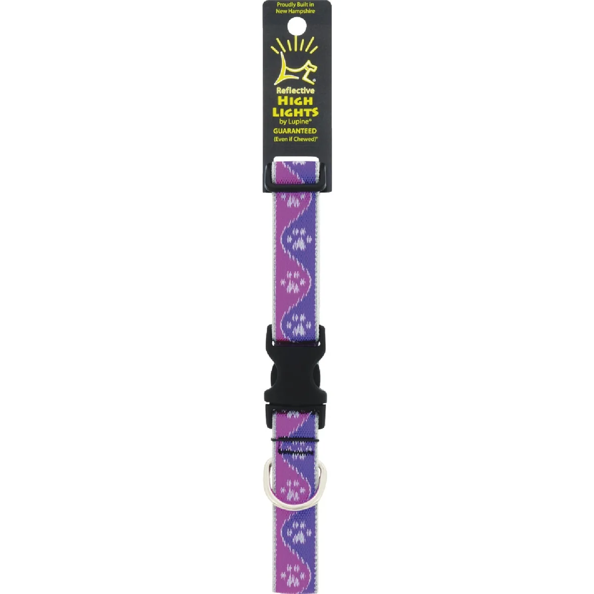 Crafted Lupine HL 1 In. Pink Paws 12 to 20 In. Adjustable Collar Trusted