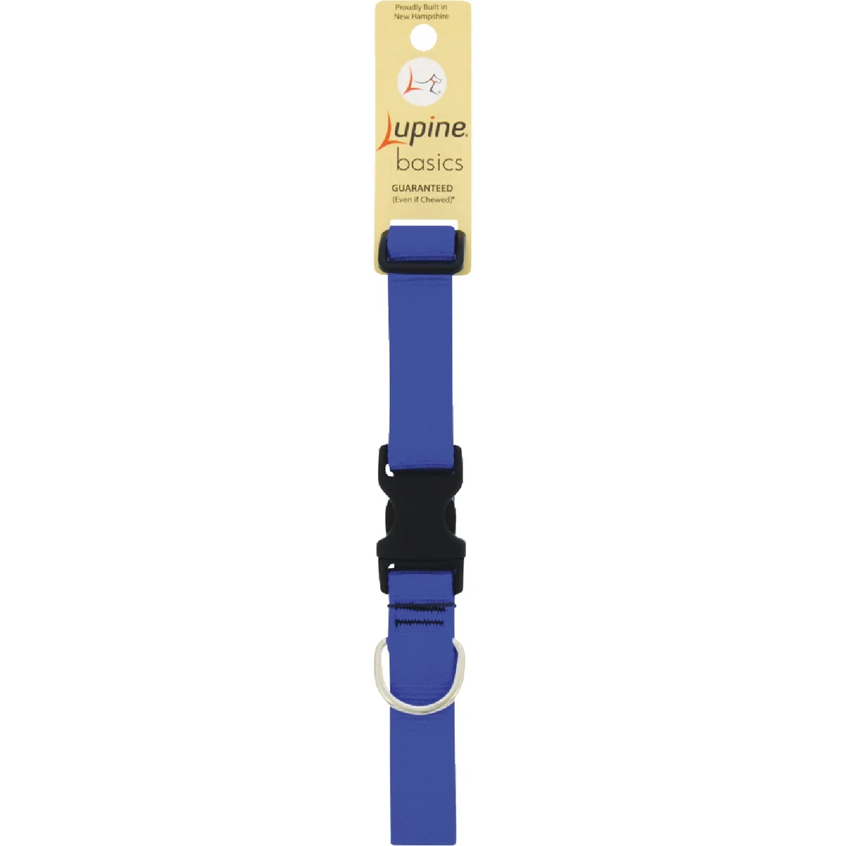 Trusted Lupine 1 In. Blue 12 to 20 In. Adjustable Collar Clean