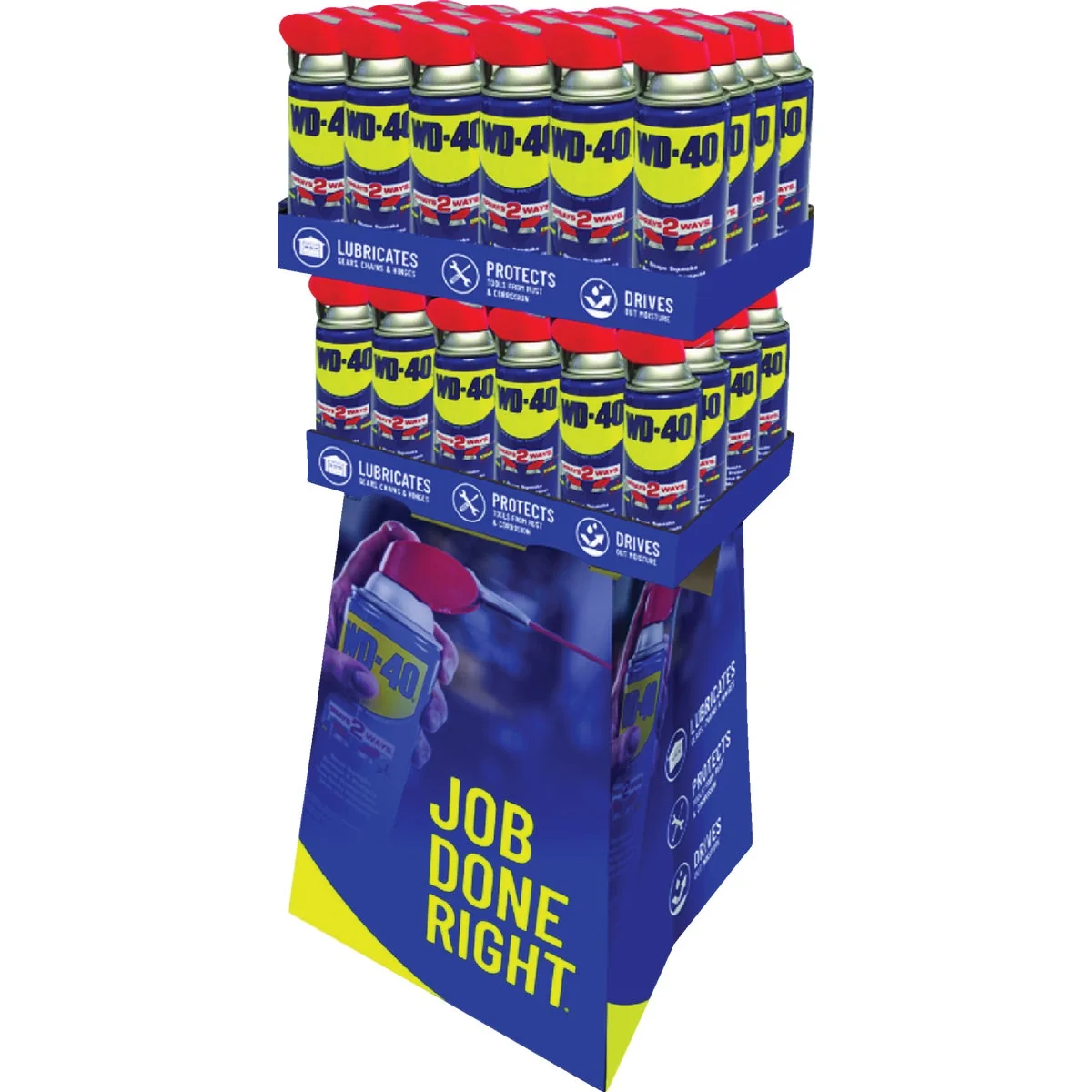 Innovative WD-40 11 Oz. Aerosal Multi-Purpose Lubricant with Smart Straw Display 48-Piece Secure