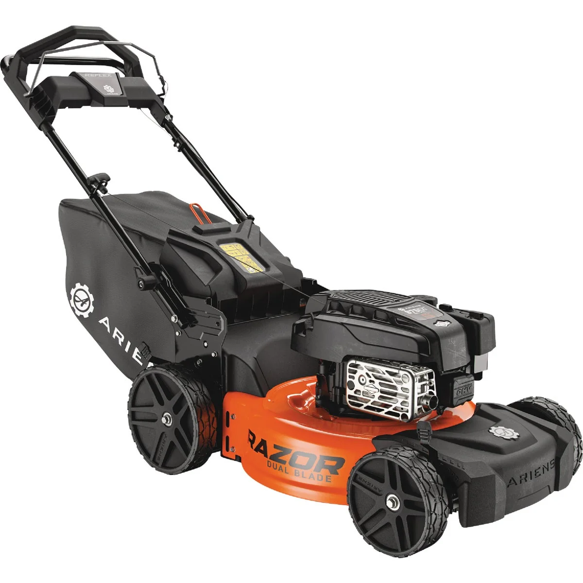 Breathable Ariens Razor 21 In. Dual Blade Reflex Self-Propelled Gas Lawn Mower Artisan