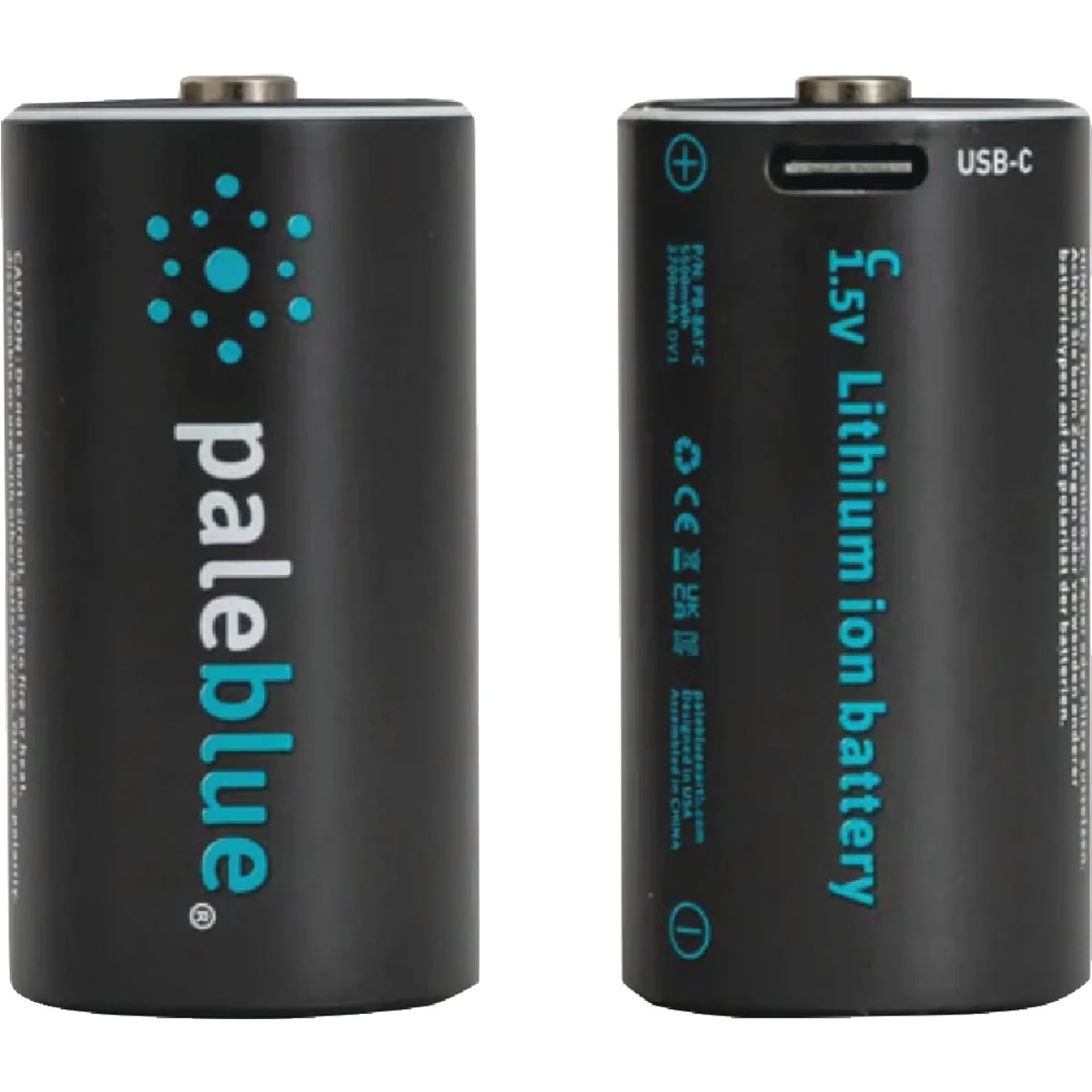 Premium Material Paleblue C Lithium-Ion Rechargeable Battery 2-Pack Enhanced