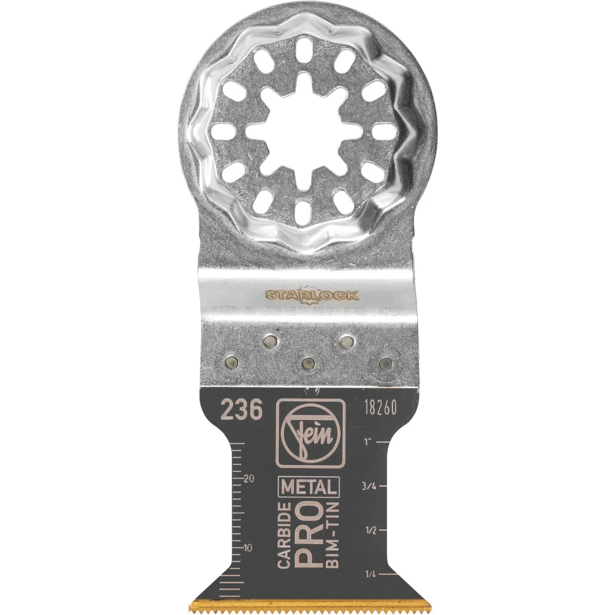 Responsible Fein E-Cut Carbide Pro 1-3 8 In. Oscillating Blade 10-Pack High-End