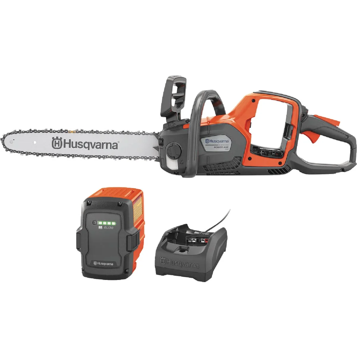 Superior Husqvarna 350i Power Axe 18 In. Battery Chainsaw Kit Carefully Designed