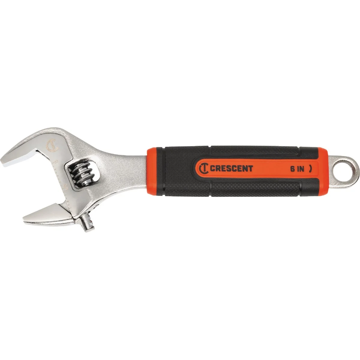 Easy-to-Use Crescent 6 In. Comfort Grip Adjustable Wrench with Quick-Fit-Jaw Authentic