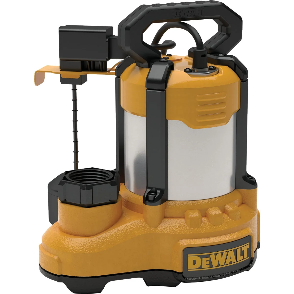 Superior Dewalt 1 3 HP Cast Iron Stainless Steel Sump Pump Dependable