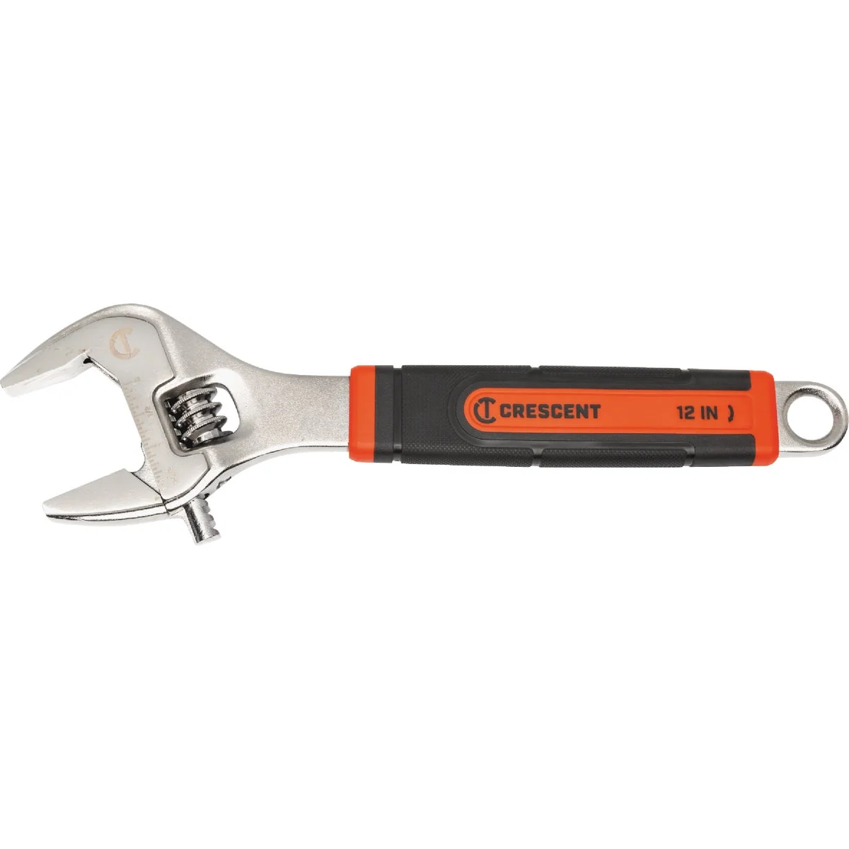 Original Design Crescent 12 In. Comfort Grip Adjustable Wrench with Quick-Fit-Jaw Stylish