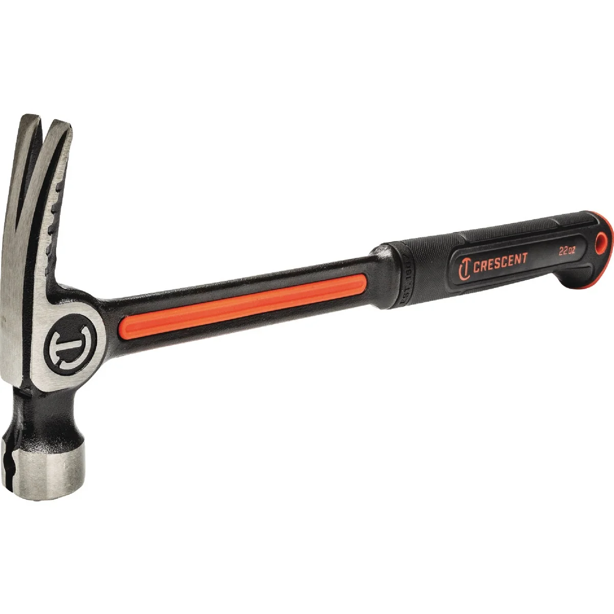 High-Performance Crescent 22 Oz. Milled-Face Framing Hammer with Steel Handle Artisan