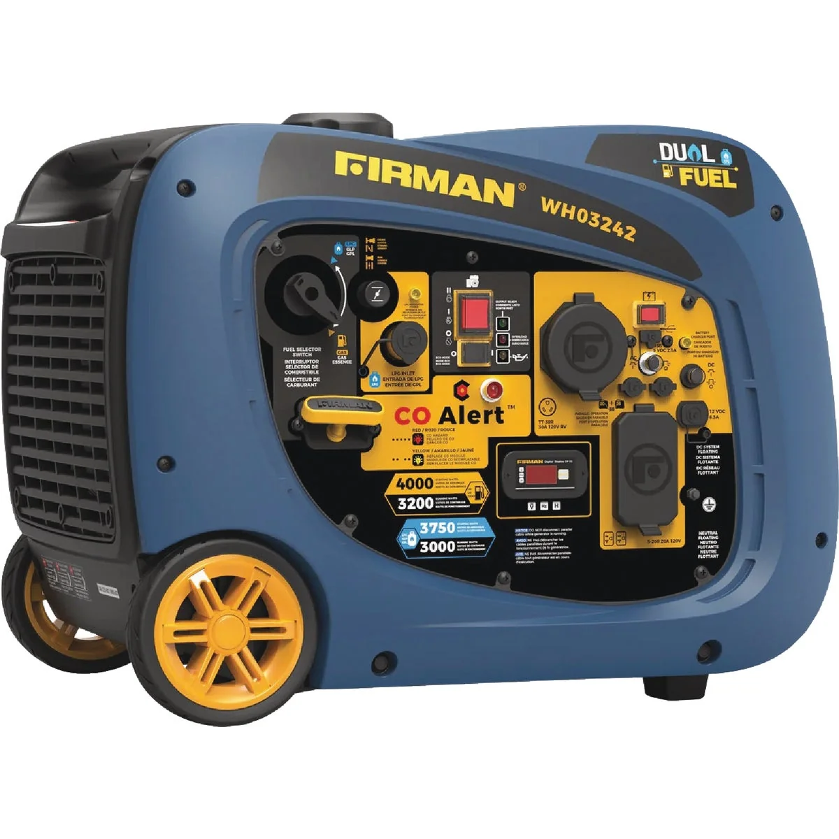 Trendy Firman 4000W Dual Fuel Inverter Portable Generator Minimalist