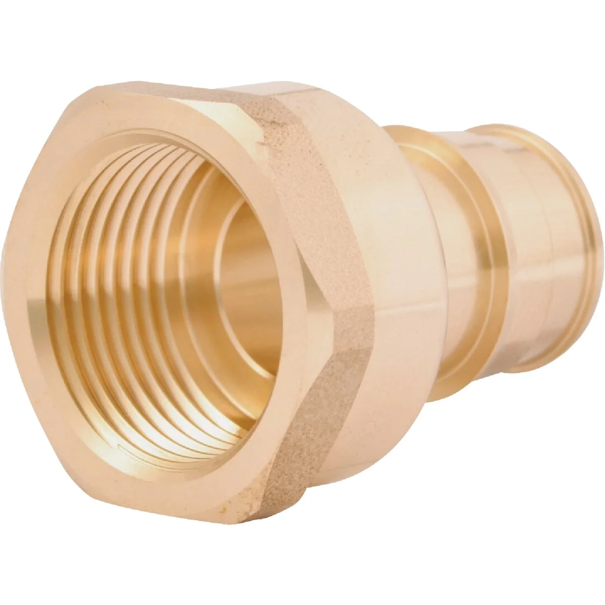 Original SharkBite 3 4 In. Barb x 3 4 In. FNPT Brass PEX-A Adapter Refined