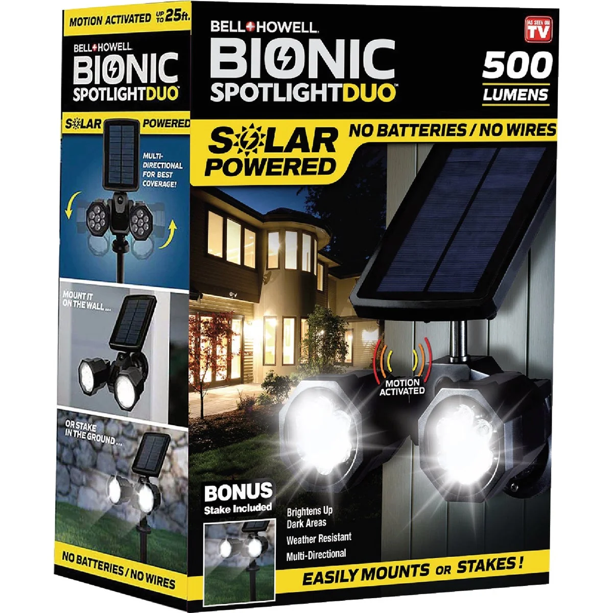 Fine Bell Howell Bionic Spotlight Duo Security Light Top-Quality