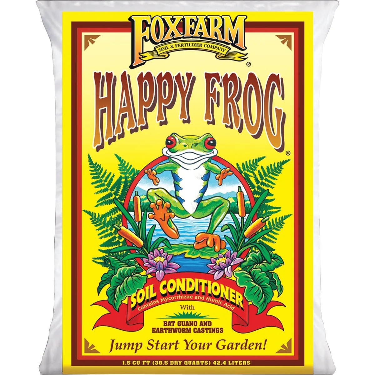 Safe FoxFarm Happy Frog 1.5 Cu. Ft. Soil Conditioner Clean