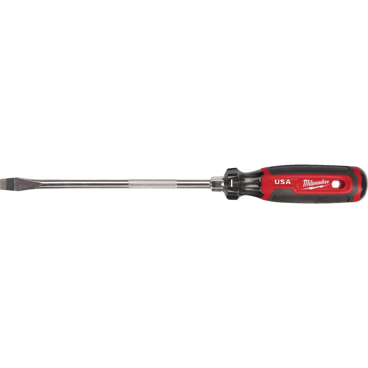 Outstanding Milwaukee 3 8 In. x 8 In. Slotted Screwdriver with Cushion Grip Practical