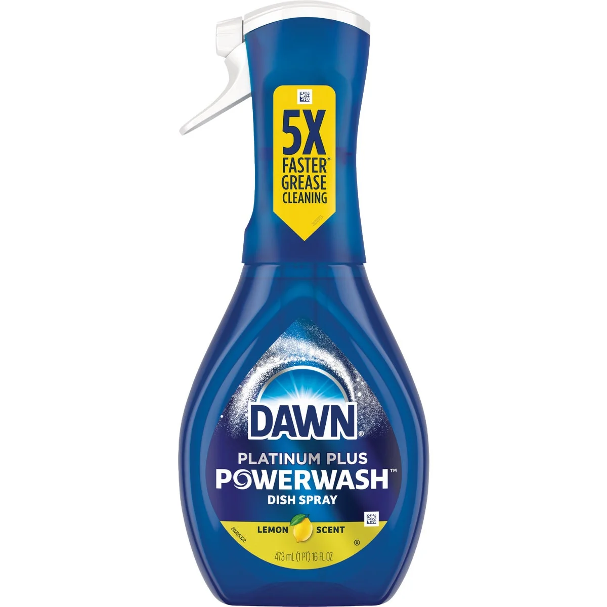 Recyclable Dawn Platinum PowerWash 16 Oz. PowerSpray Lemon Dish Soap World-Class