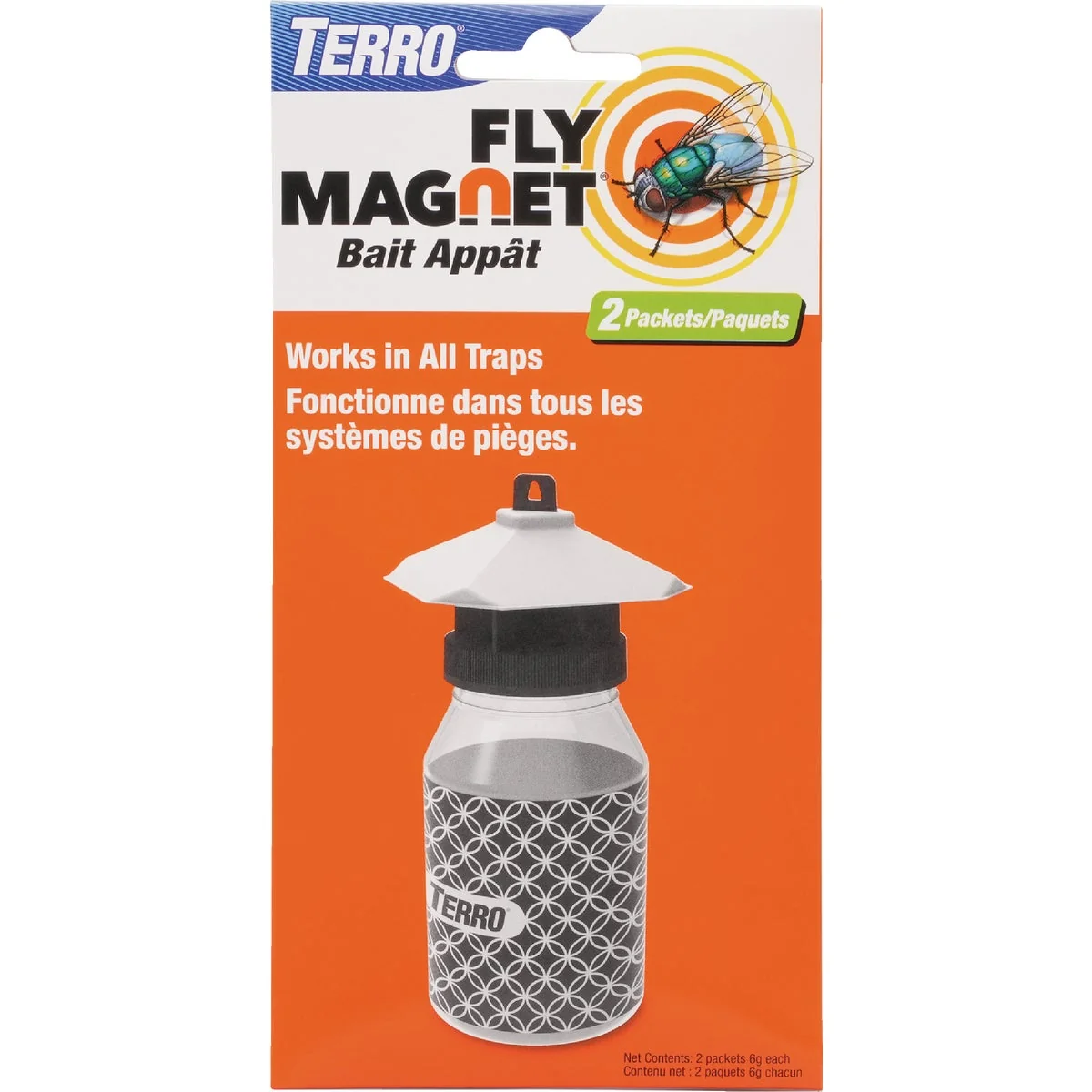 Breathable Terro Fly Magnet Bait 2-Pack Optimized