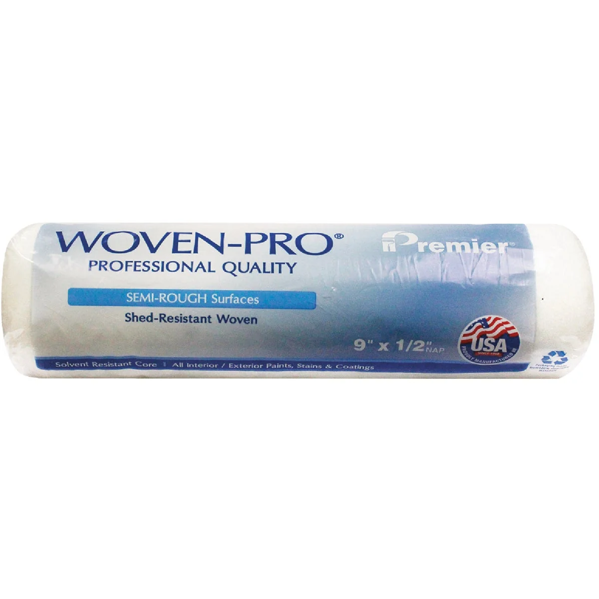 First-Class Premier 9 In. X 1 2 In. Woven-Pro Roller Cover Fine