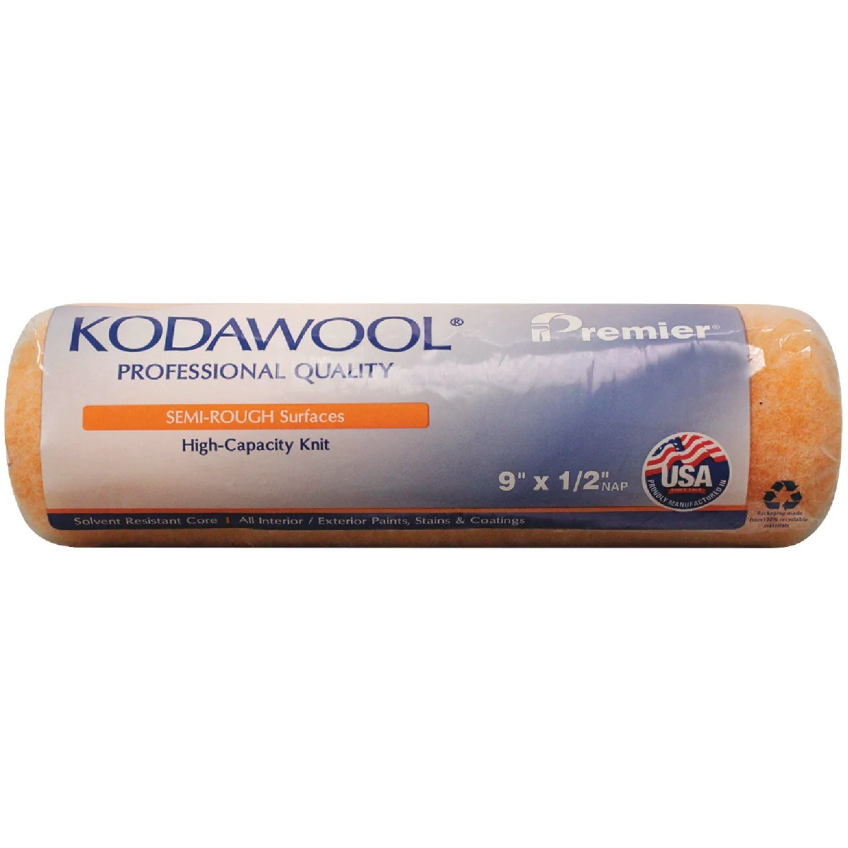 Natural Premier Kodawool 9 In. x 1 2 In. Roller Cover Long-Lasting